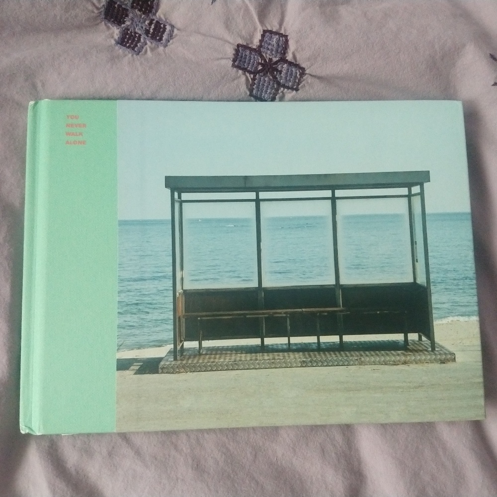 YNWA BTS Album (Left ver.) w/standee card and Love Yourself Namjoon trading card